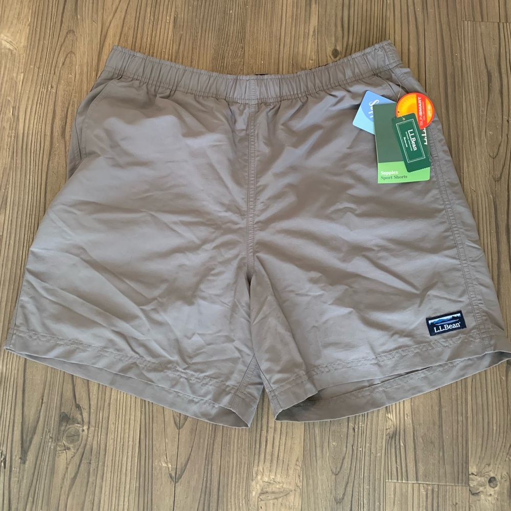 NWT LL Bean men’s 6” swim trunks